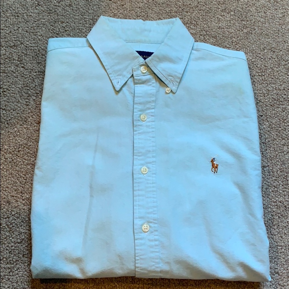 Polo Ralph Lauren Light Blue Button Down Shirt